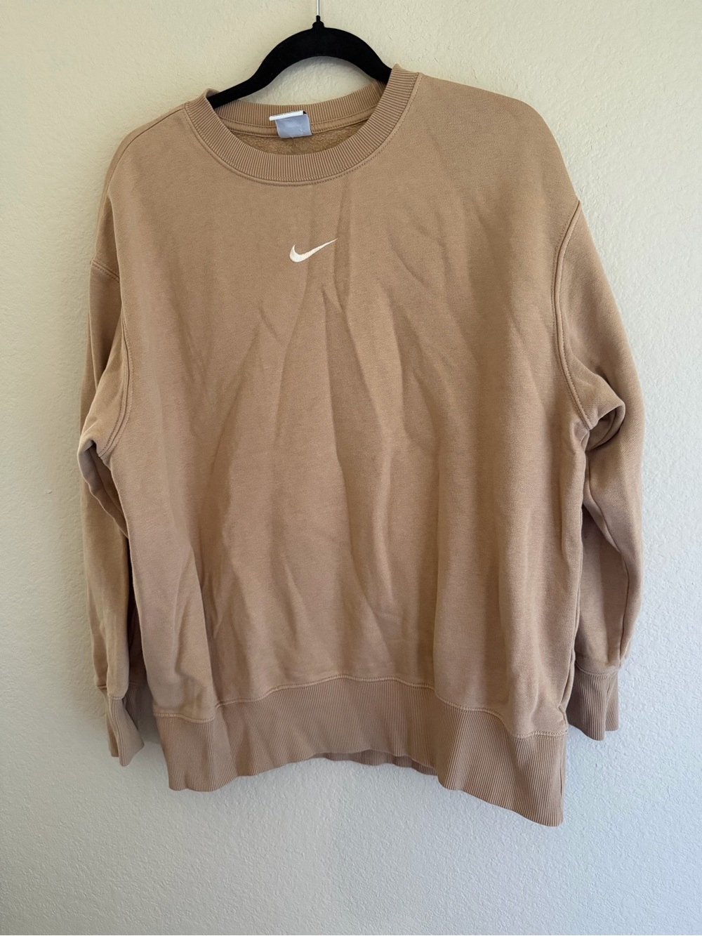 Nike Brown/Tan Oversized Crewneck